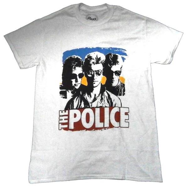 楽天市場】【THE POLICE】ポリス「SUNGLASSES」Tシャツ : バンドT
