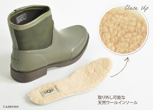 楽天市場】アグ レインブーツ ugg レインブーツ 滑らない靴 雪 滑ら