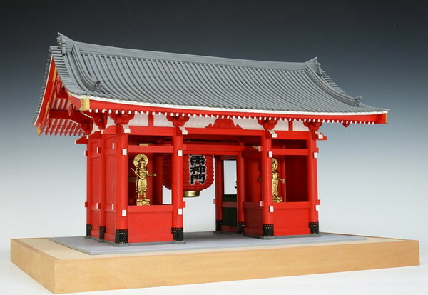 ウッディジョー 1/50 木製模型 浅草寺 雷門 (模型) 価格比較 - 価格.com