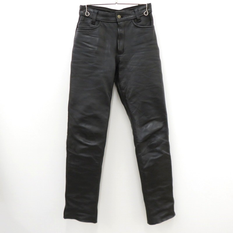 楽天市場】【中古】 VANSON | バンソン レザーパンツ ブラック サイズ