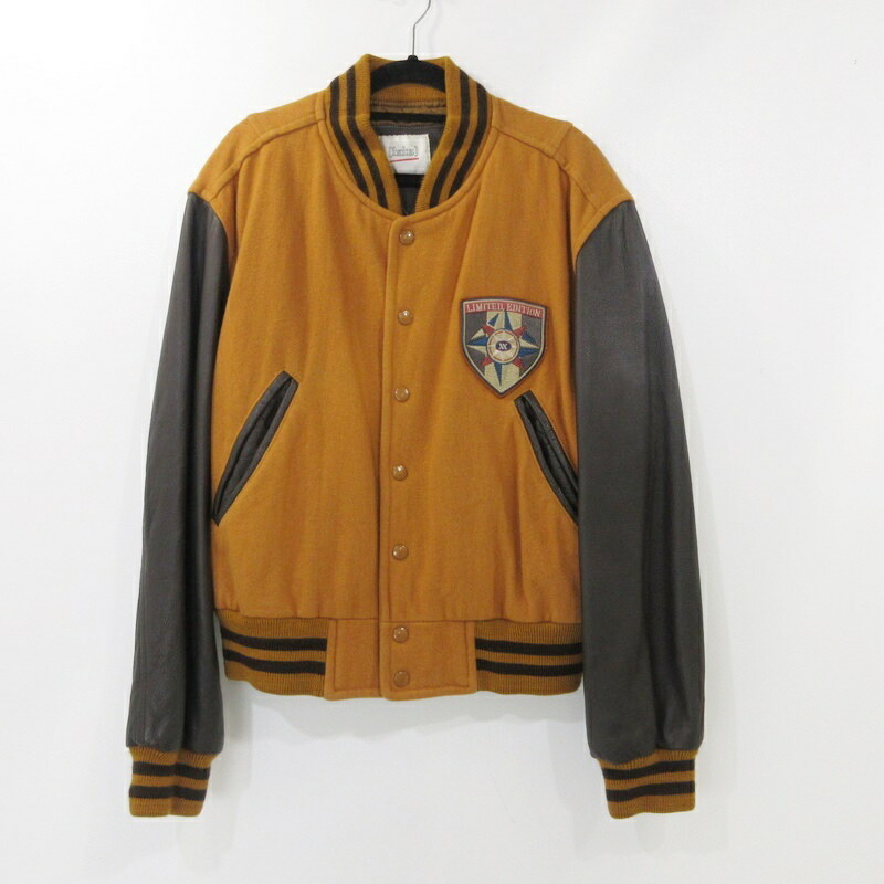 楽天市場】【中古】 ixi:z イクシーズ 袖革 スタジャン 年式:80s-90s