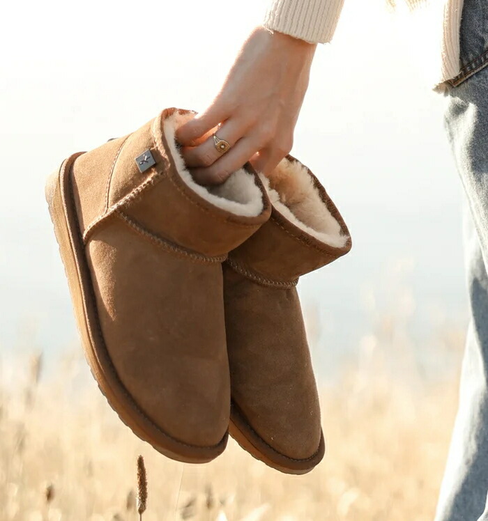 楽天市場】EMU Australia エミュ ムートンブーツ WP11875 Platinum