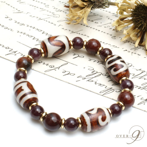 楽天市場】上肯龍紋天珠ブレスレット【メール便不可】虎牙天珠/水蓮花