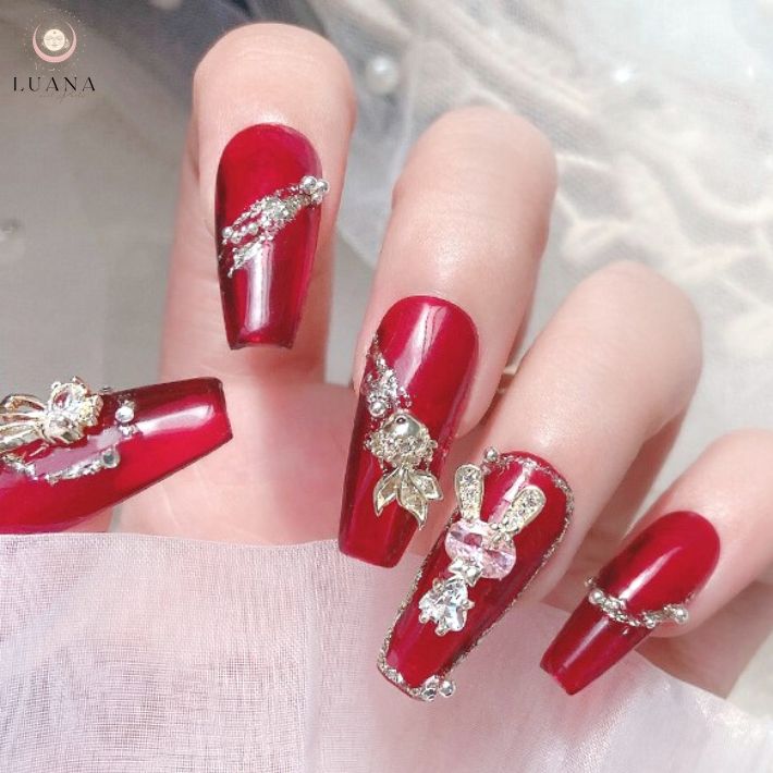 楽天市場】ポイント5倍ネイルパーツ うさぎ 2P ラビット キラキラ