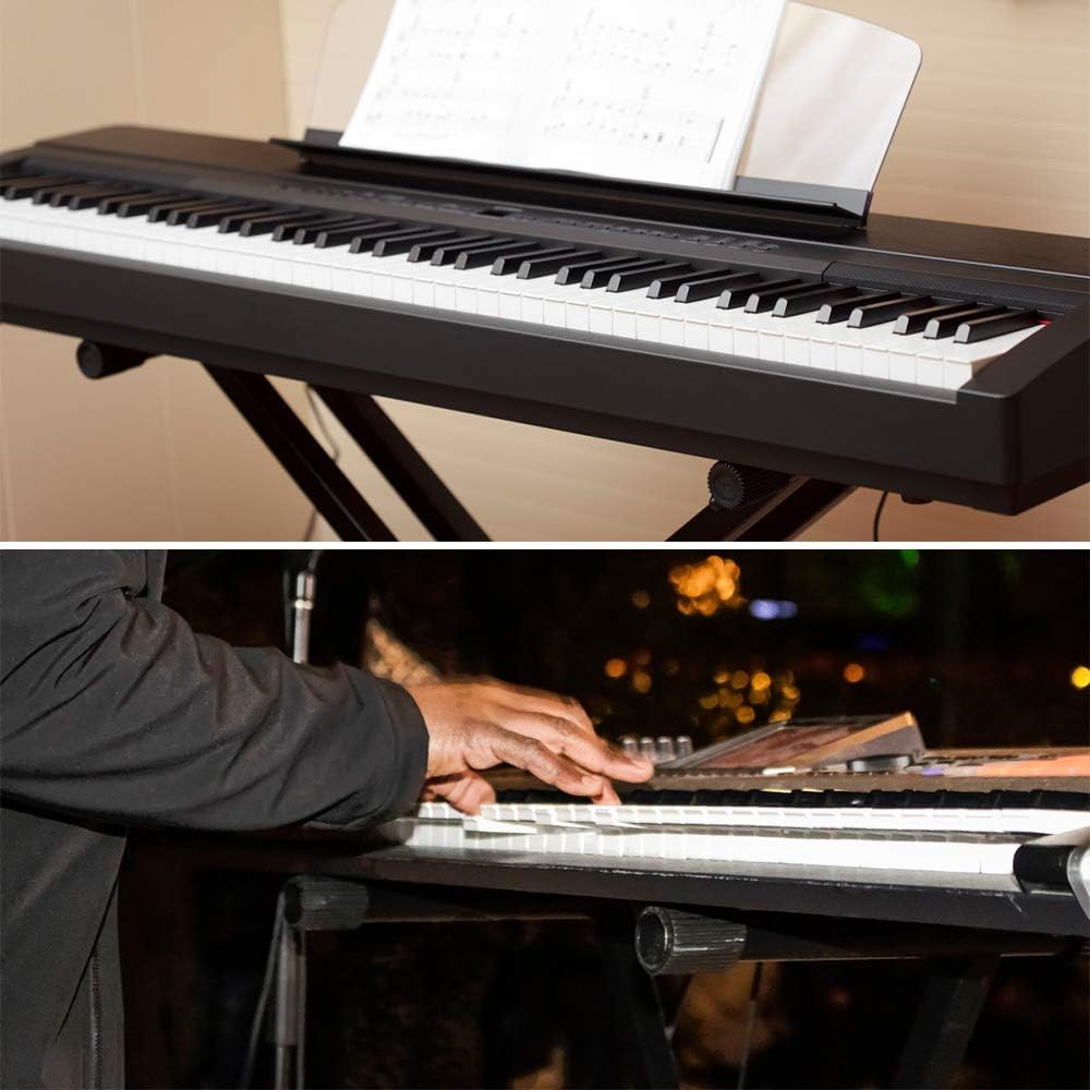 楽天市場】【2月末SALE！15％OFF券付】 DEWEL 電子ピアノスタンド X型