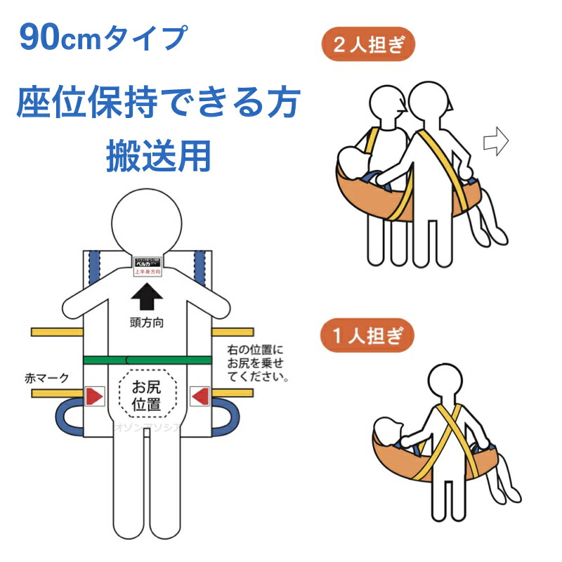 楽天市場】介護用担架【座位保持が可能な方用】ベルカ担架 日本製