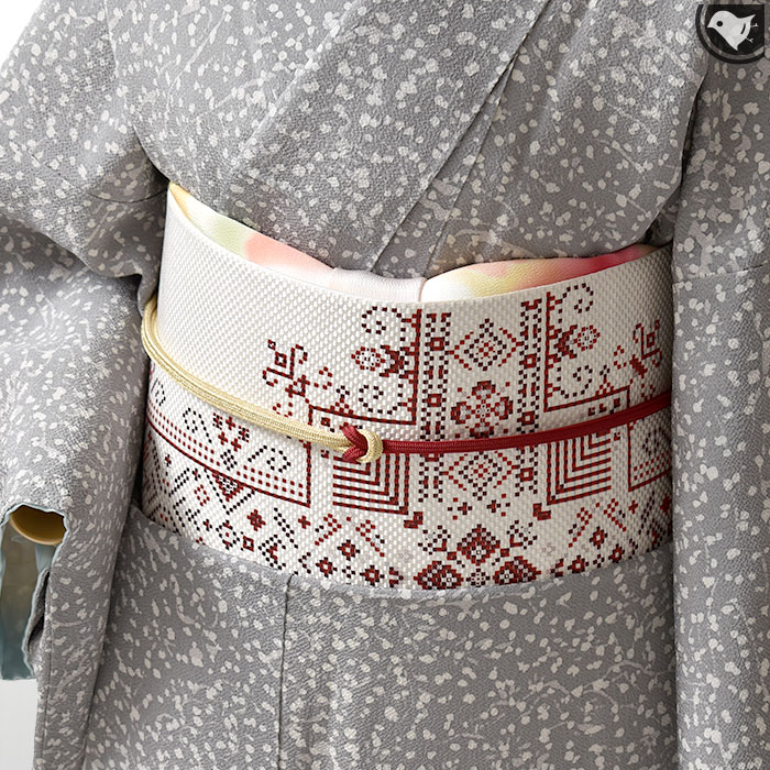 楽天市場】博多帯 “絲衣” “クロスステッチ” 本場筑前博多織 金印 八寸