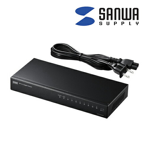 楽天市場】Giga対応スイッチングハブ 8ポート ループ検知機能つき