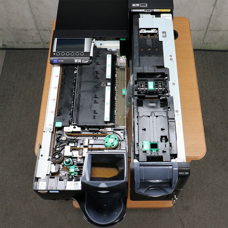 新500円対応 GLORY 自動釣銭機 RT-380BL-H グローリー 自動釣銭機 精算