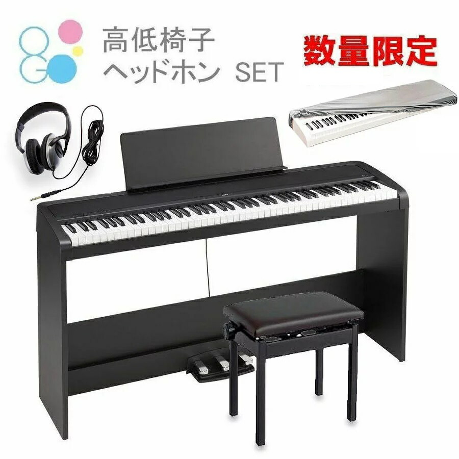 楽天市場】korg 電子ピアノ b1 bk 88鍵 ブラックの通販