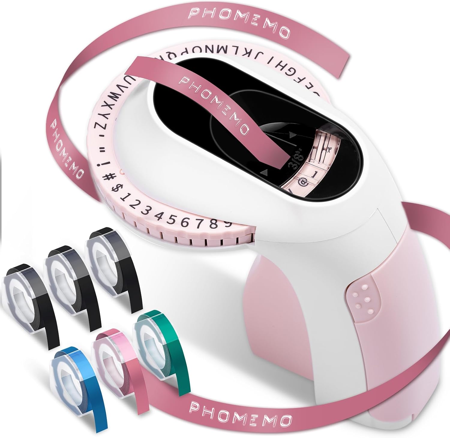 楽天市場】[レビュー特典] ダイモ テープライター Phomemo E975 ラベル