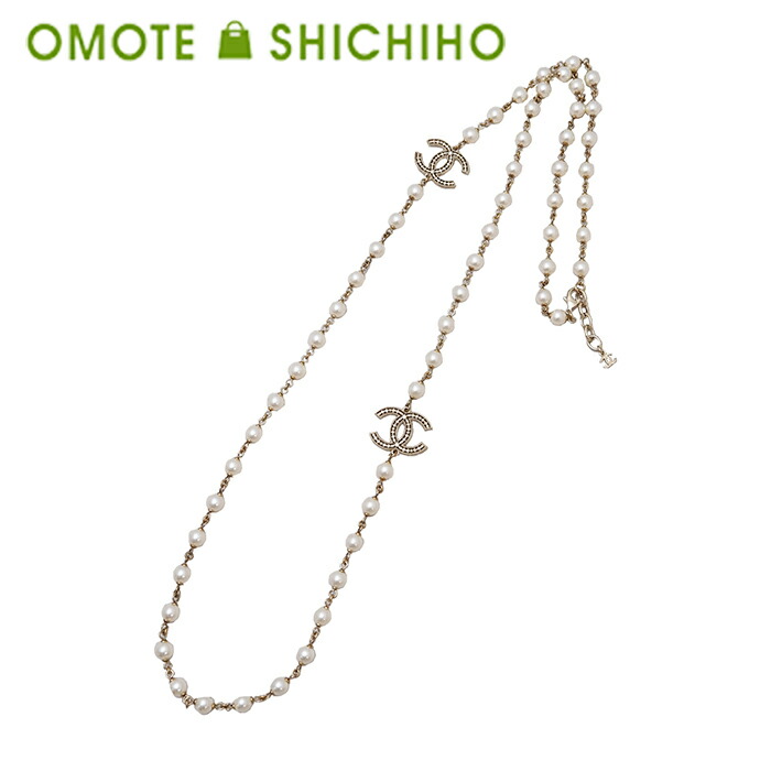 楽天市場】CHANEL シャネル ココマーク ロング ネックレス ペンダント