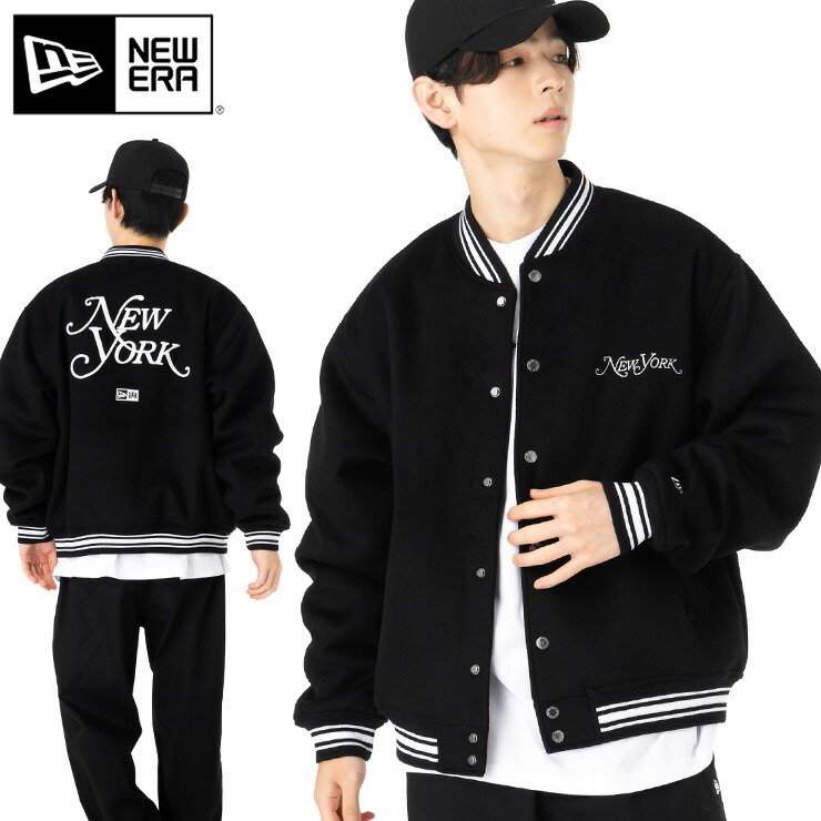 楽天市場】ニューエラ ジャケット NEW ERA スタジャン 中綿 バー