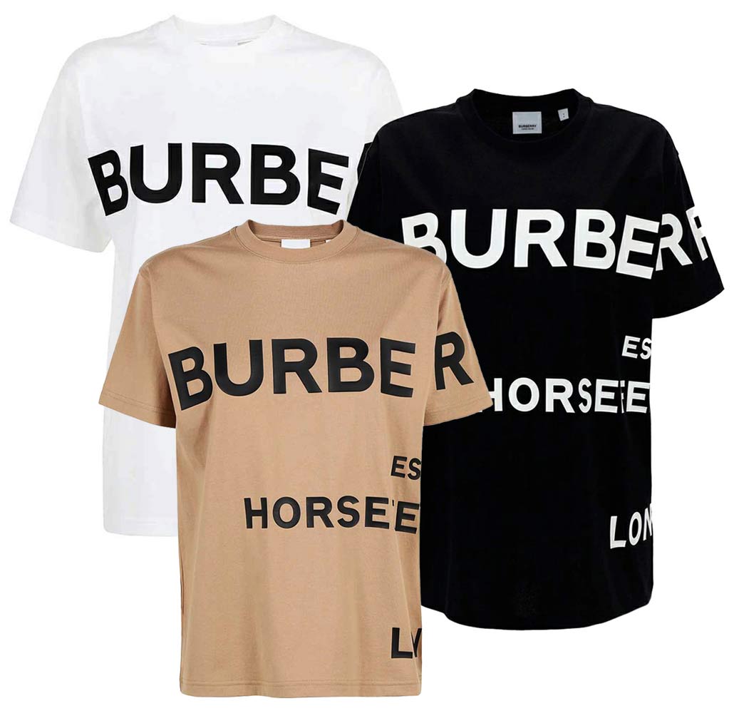楽天市場】バーバリー BURBERRY ロゴTシャツ レディース クルーネック