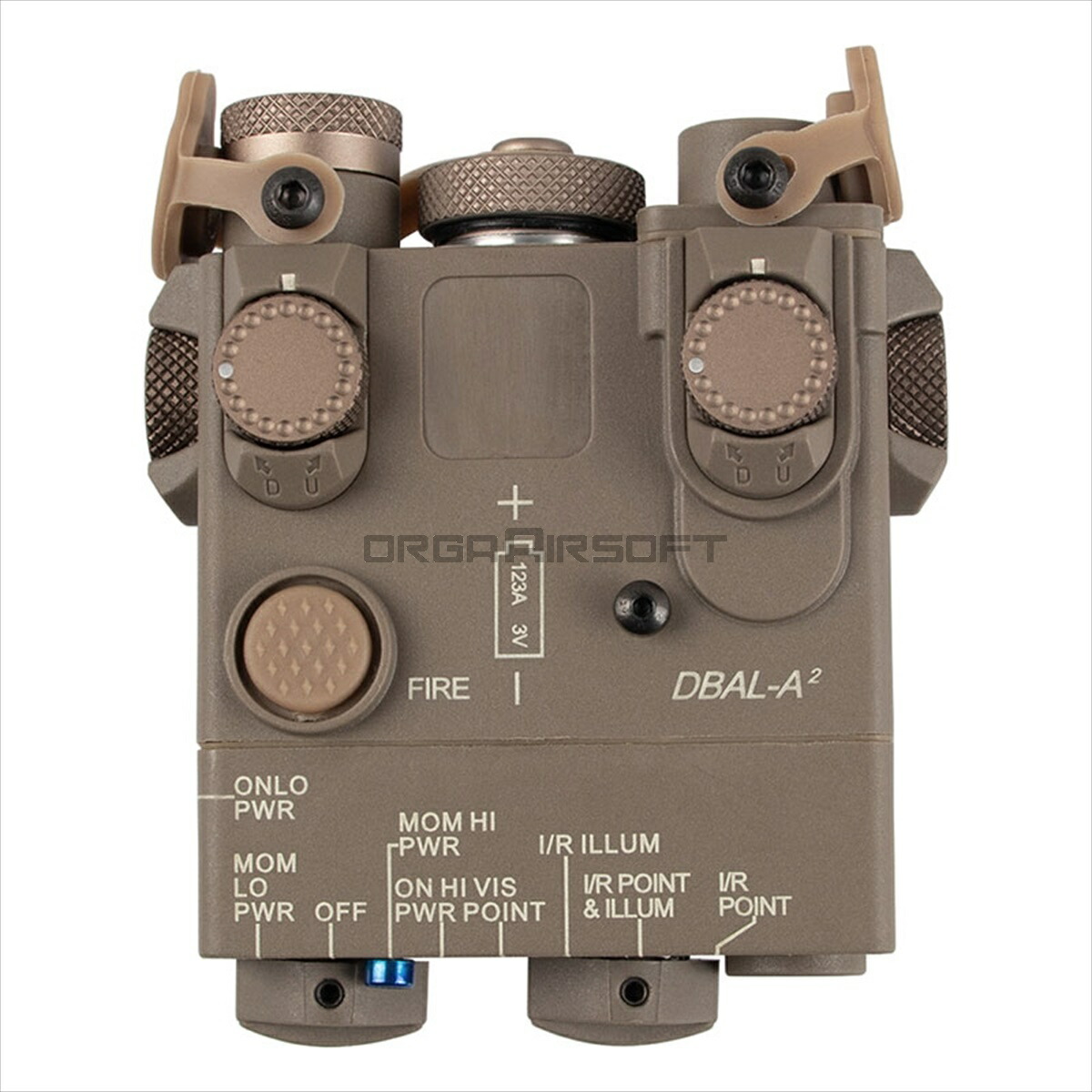 楽天市場】WADSN PEQ-15A DBAL-A2 タイプ LED フラッシュライト DE