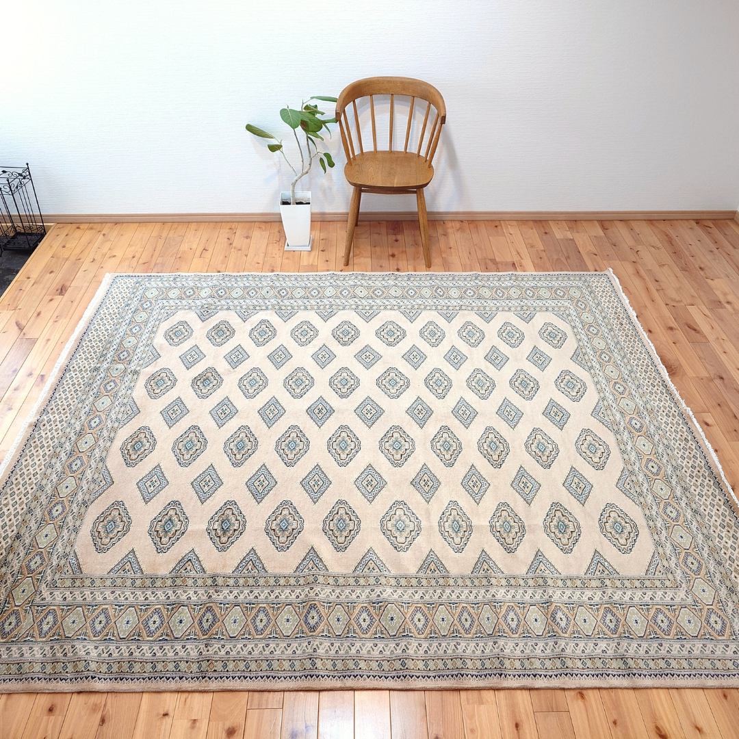 楽天市場】軽くて畳める手織りラグ パキスタン絨毯 玄関マット