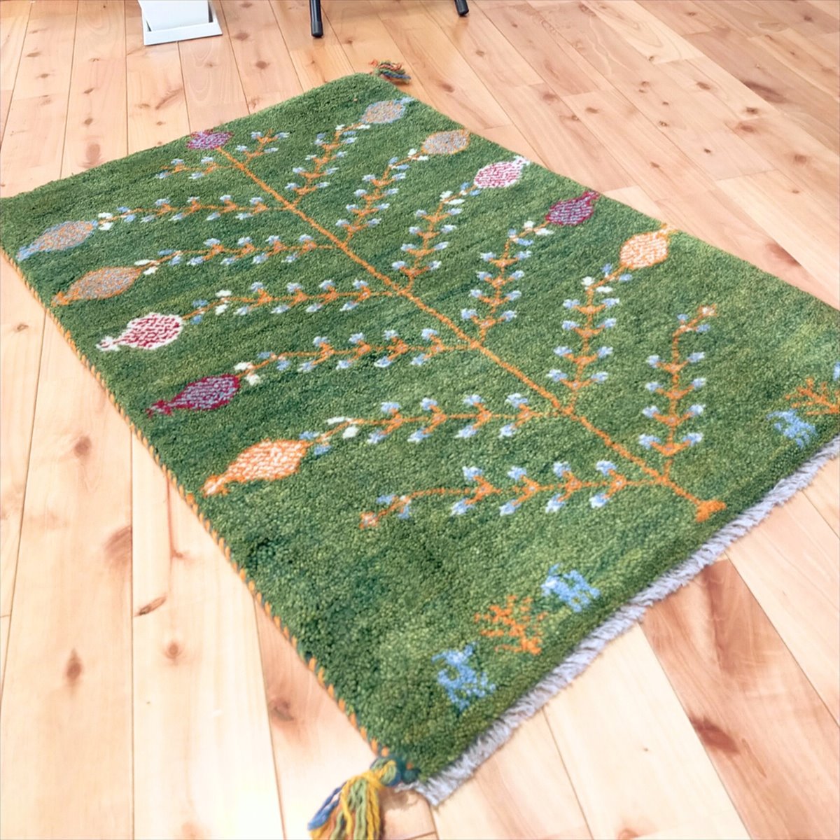 楽天市場】ペルシャ ギャッベ 本場イラン産 玄関マット クリスマス