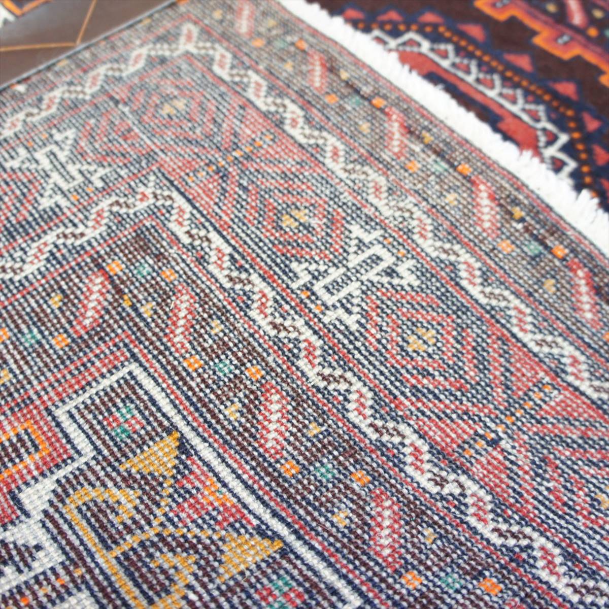 楽天市場】トライバル絨毯 ペルシャ絨毯 【本場イラン産】 バルーチ