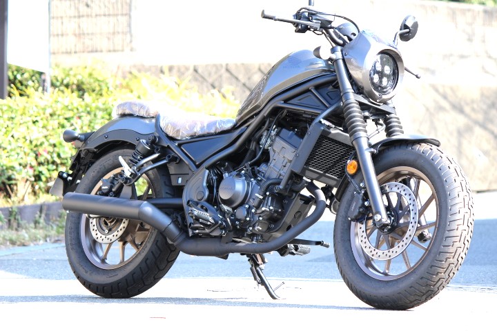 楽天市場】レブル250 23年式～ Rebel 8BK-MC49 スリップオンマフラー