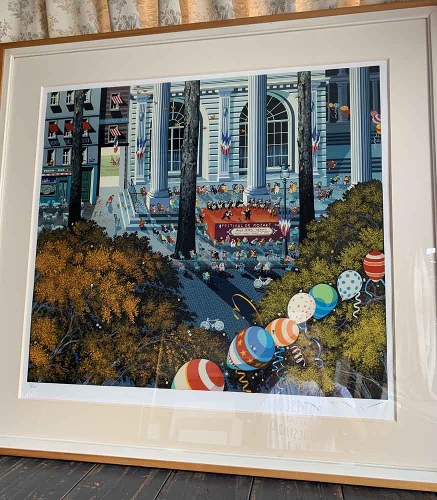 楽天市場】ヒロ、ヤマガタ／コンサートII シルクスクリーン 絵画 ED