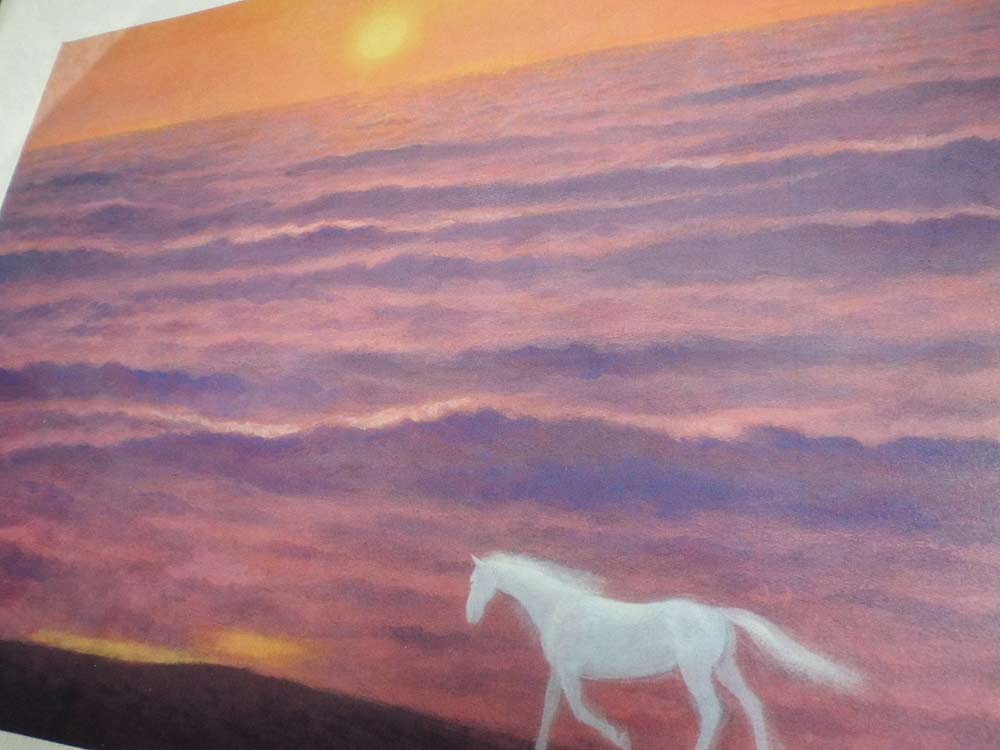 楽天市場】東山魁夷 渚の白馬 絵画 複製画 : 古都-京都 掛け軸専門店