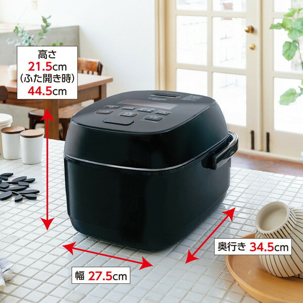 楽天市場】炊飯器 5合 ZOJIRUSHI 象印 NW-JE10 NW-JC10-TA 圧力IH炊飯