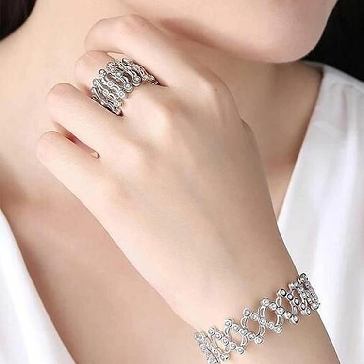 超強力 形状記憶 MHL スラップ ブレスレット 2色セット