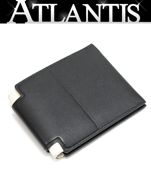 楽天市場】エルメス HERMES Hスポーツ オープン24 二つ折り財布 黒 Z