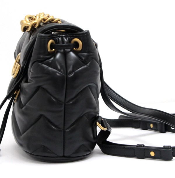 楽天市場】グッチ GUCCI GGマーモント ミニリュックサックバックパック
