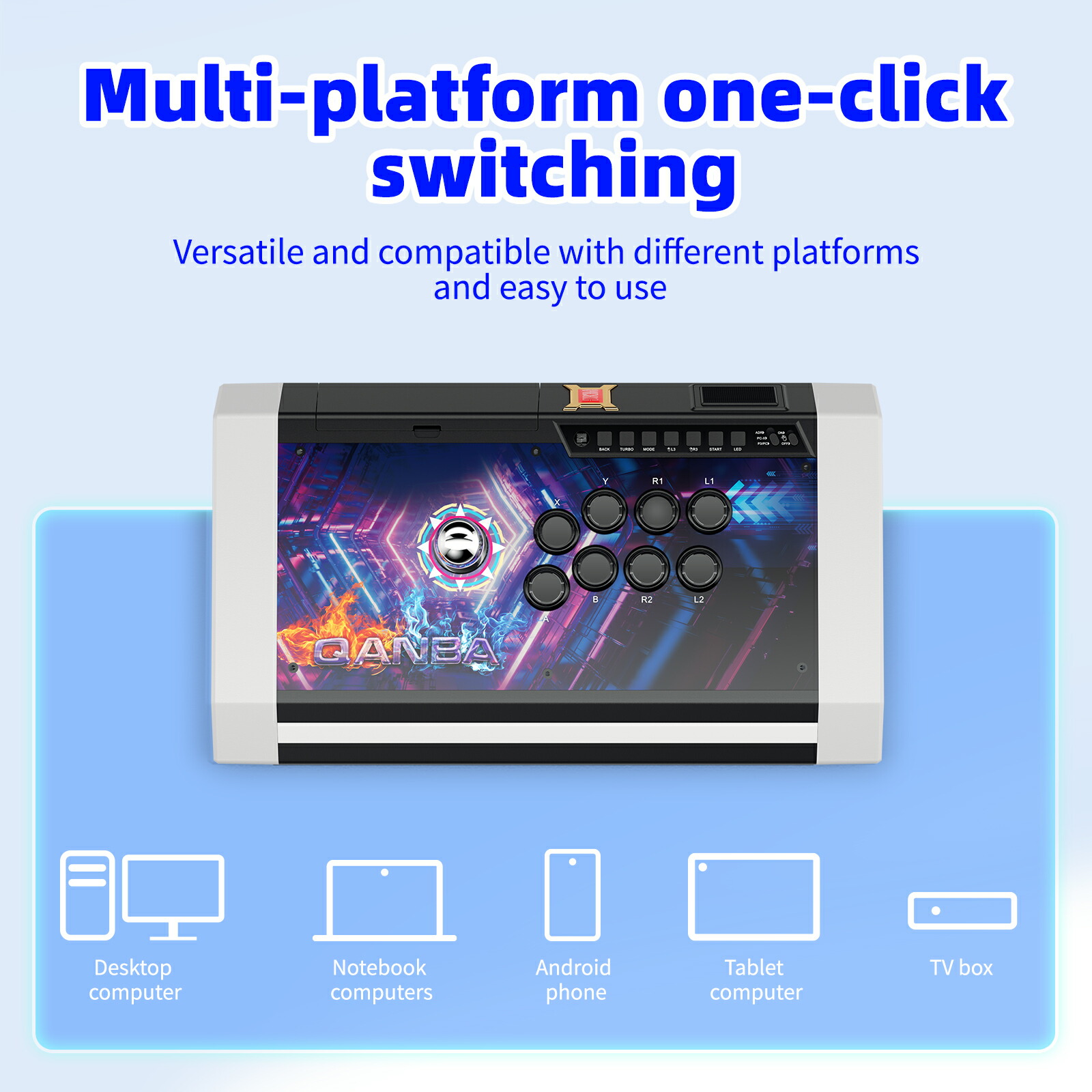 楽天市場】【静音レバー&ボタン】 Qanba Q3 Silent Obsidian Arcade