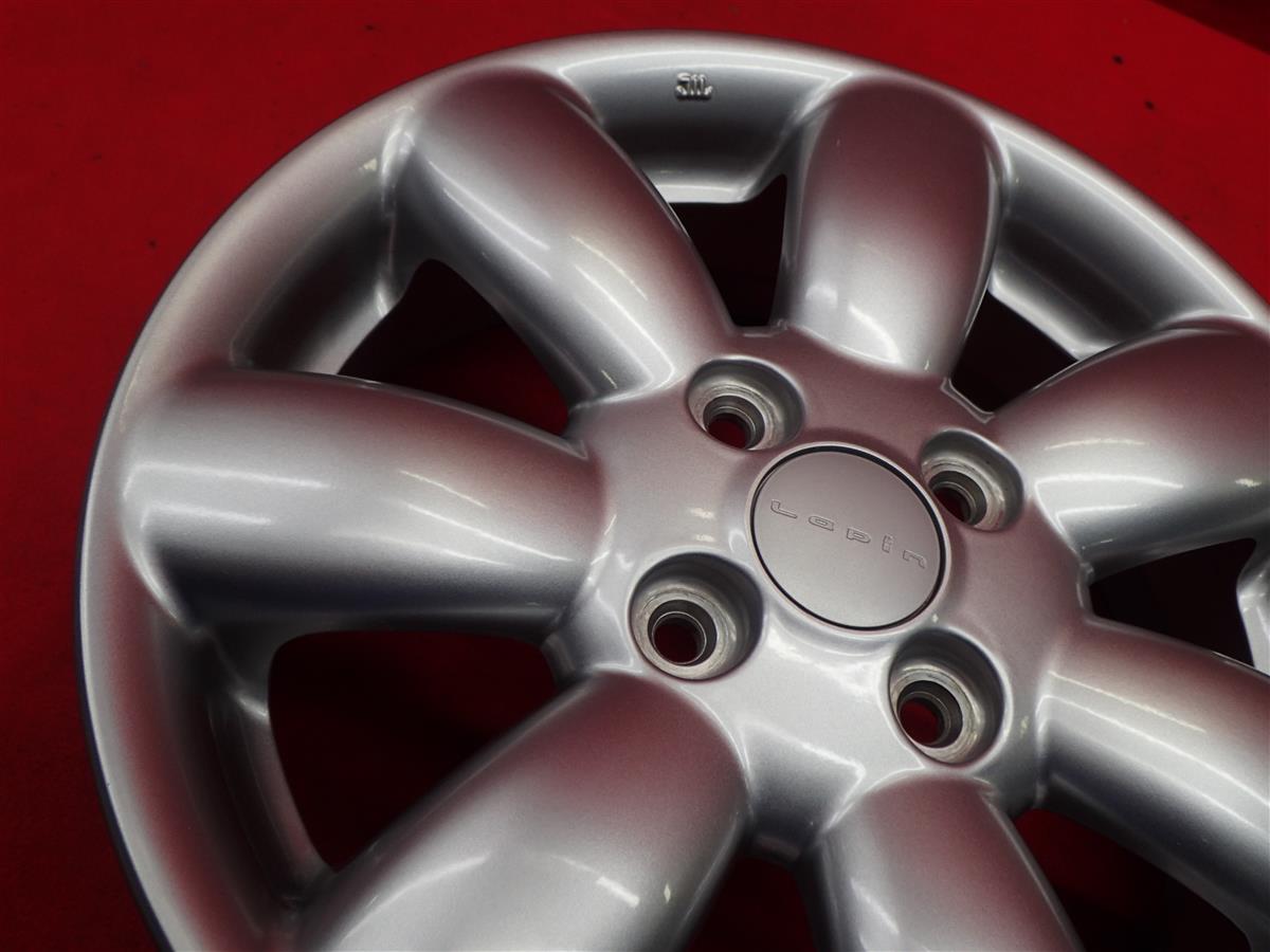 楽天市場】ラパン (HE22S)純正 4.5Jx14 +45 4/100 シルバー(銀色)系