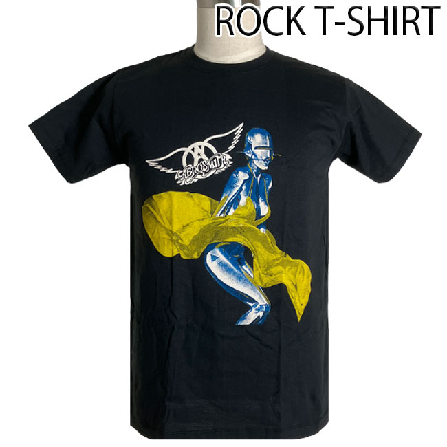楽天市場】[在庫処分]Aerosmith グラフィック Tシャツ エアロスミス