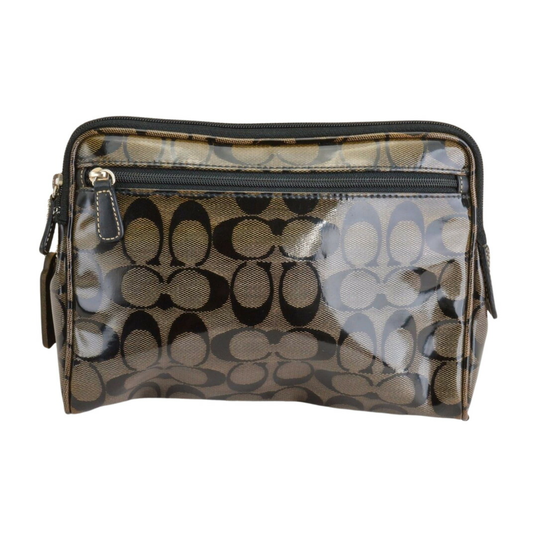 楽天市場】コーチ ポーチ シグネチャー（カラーグレー）の通販