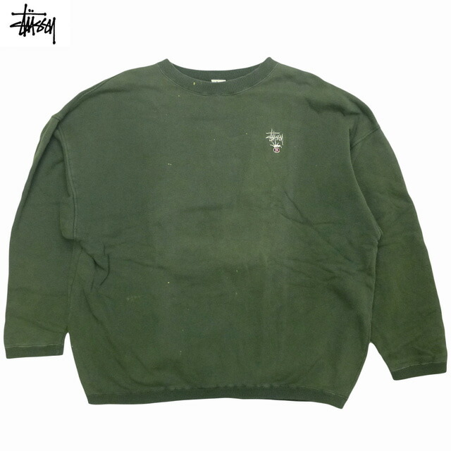 楽天市場】Used 90's 初期白タグ Made in USA Old Stussy Crew Sweat