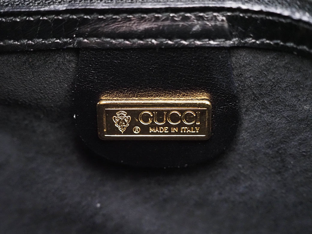 楽天市場】グッチ GUCCI フラップ ショルダーバッグ ブラック 黒