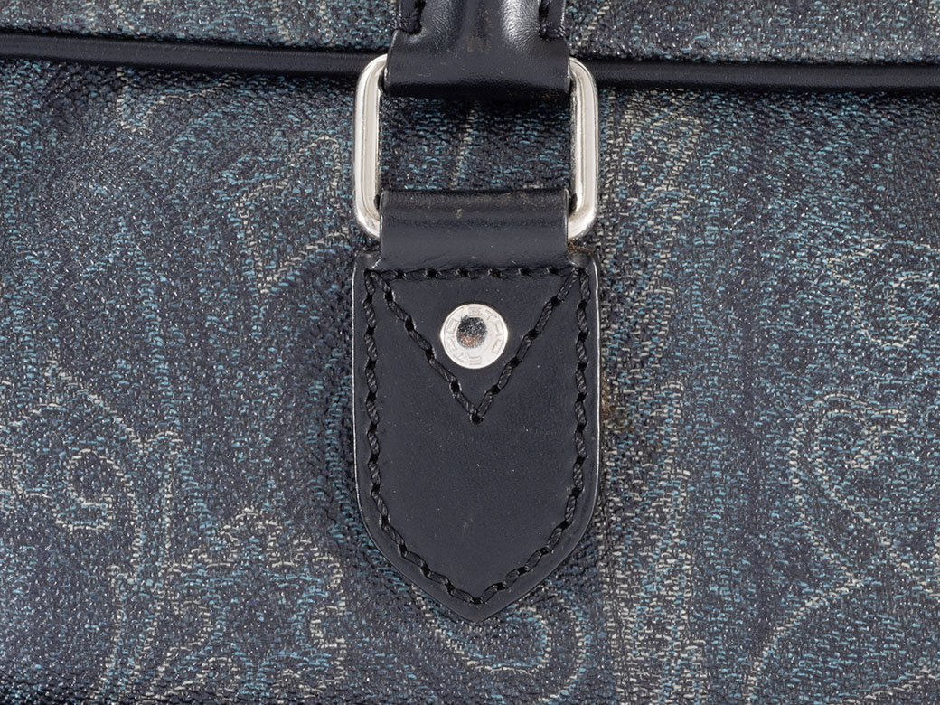 楽天市場】エトロ ETRO バッグ メンズ ビジネスバッグ ネイビー