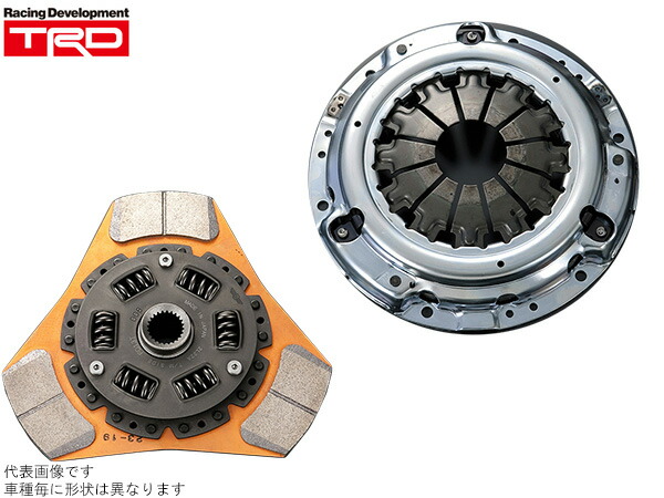 楽天市場】TRD クラッチカバー + ディスク(メタルフェーシング) [86