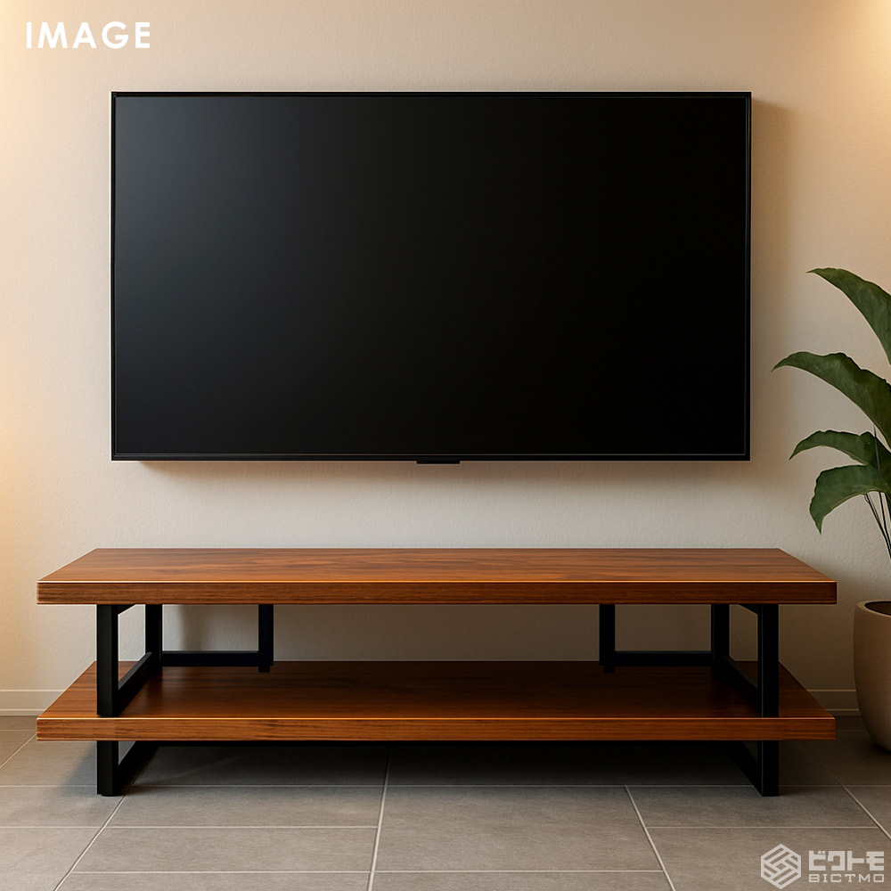 楽天市場】アイアン脚 2脚セット 2段タイプ BTM-TL テレビボード