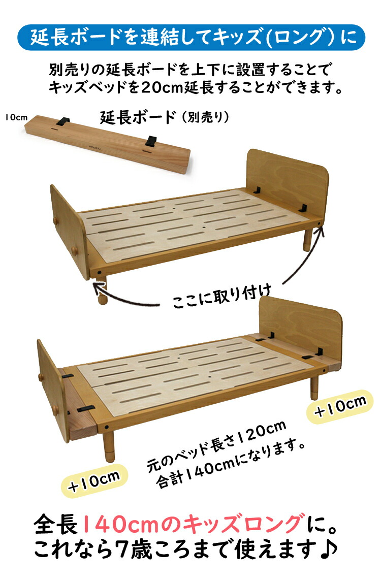 楽天市場】HOPPL キッズベッド ホップル bebed べベッド キッズ