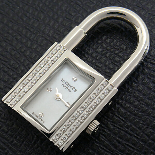 楽天市場】エルメス 時計 レディース ケリーウォッチ 4Pダイヤ ダイヤ