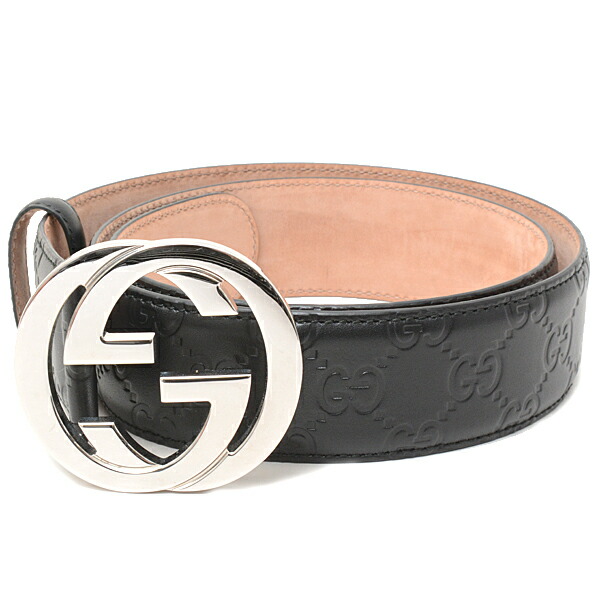 楽天市場】グッチ ベルト メンズ インターロッキングG シグネチャー