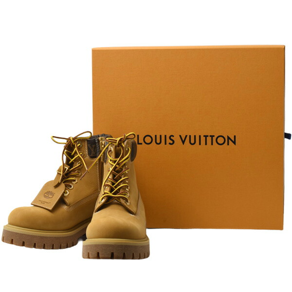 楽天市場】ルイヴィトン 靴 メンズ ティンバーランド コラボ アンクル