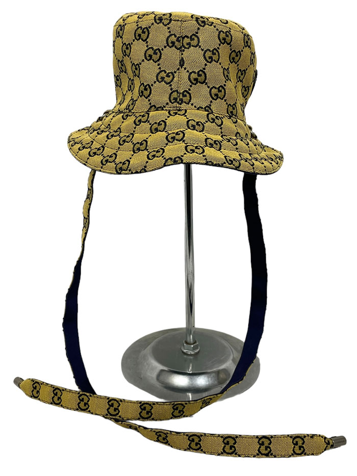 楽天市場】新品同様 グッチ バケットハット リバーシブル バケハ 帽子