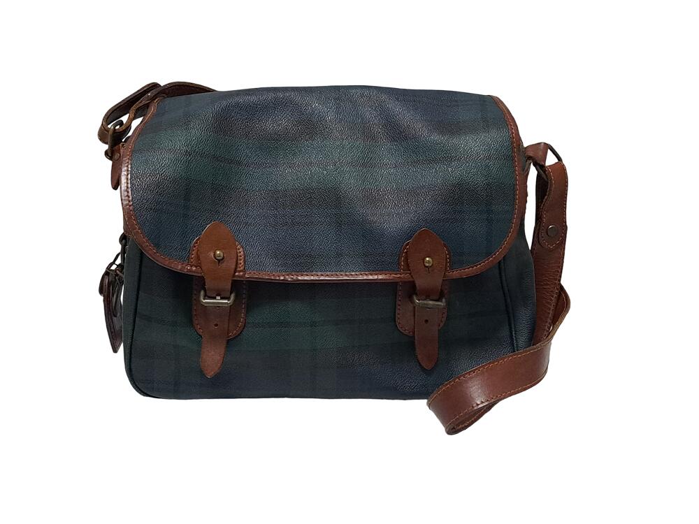 ラルフローレン シボ革 メッセンジャーバッグ ショルダーバッグ