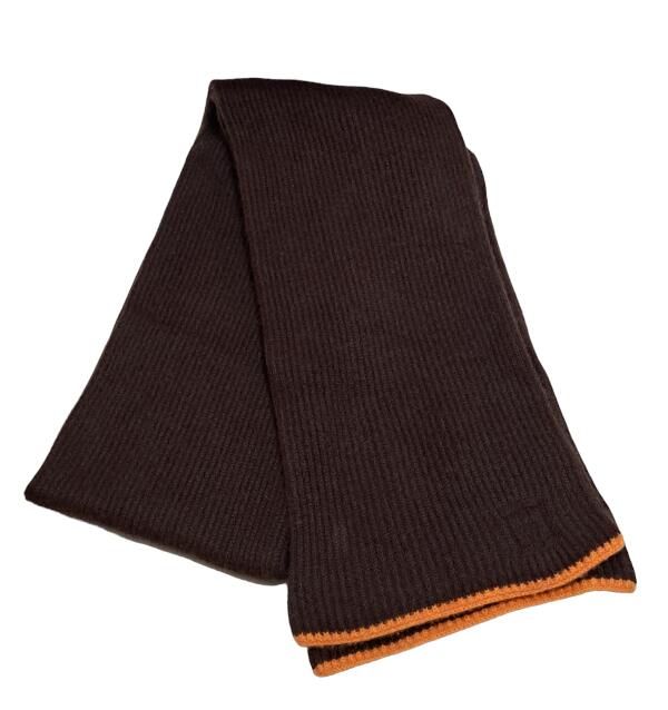 楽天市場】エルメス マフラー H柄 ブラウン 茶色 オレンジ カシミア