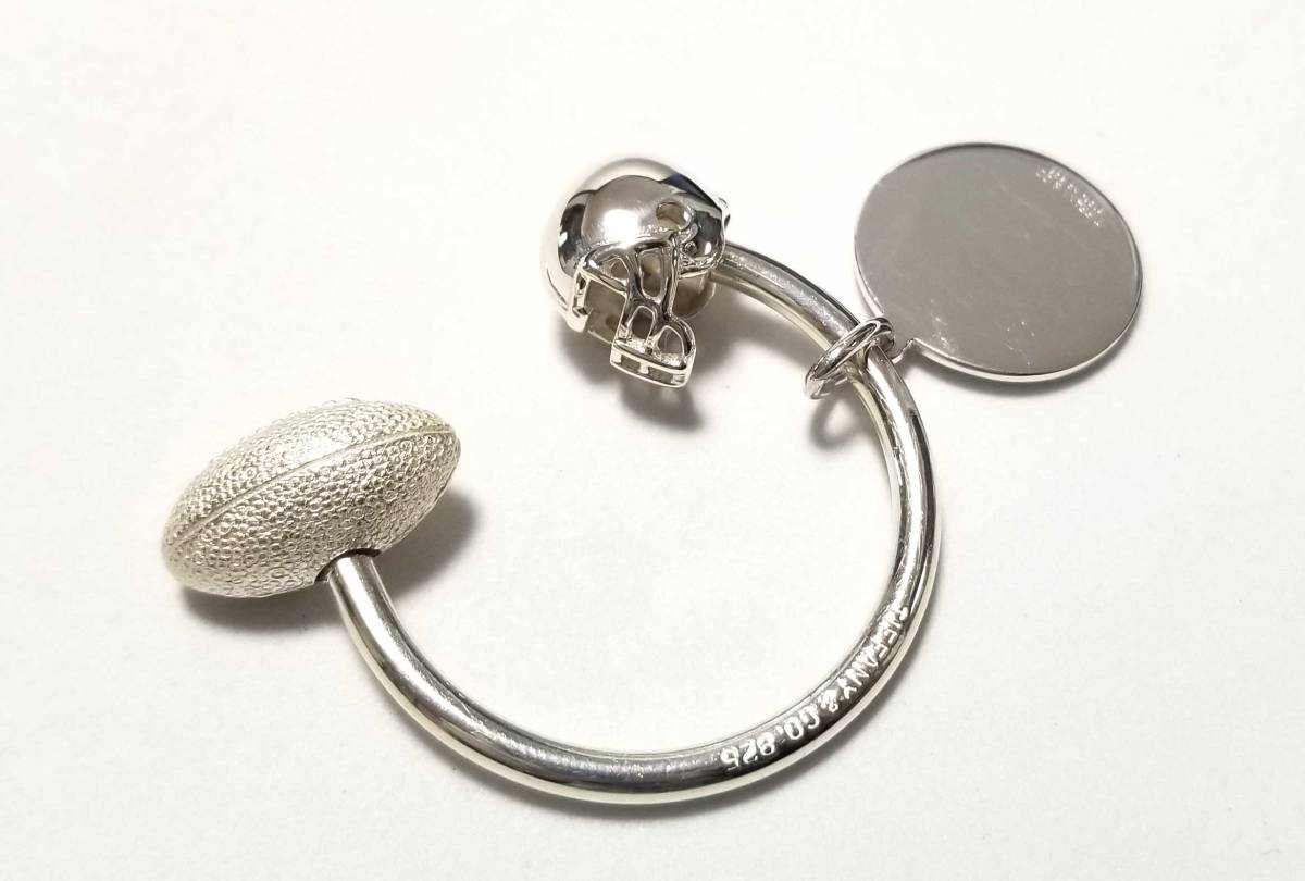 楽天市場】ティファニー キーリング キーホルダー SV925 ラウンドタグ