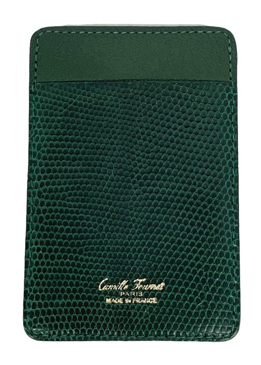 楽天市場】カミーユフォルネ カードケース リザード パスケース 名刺