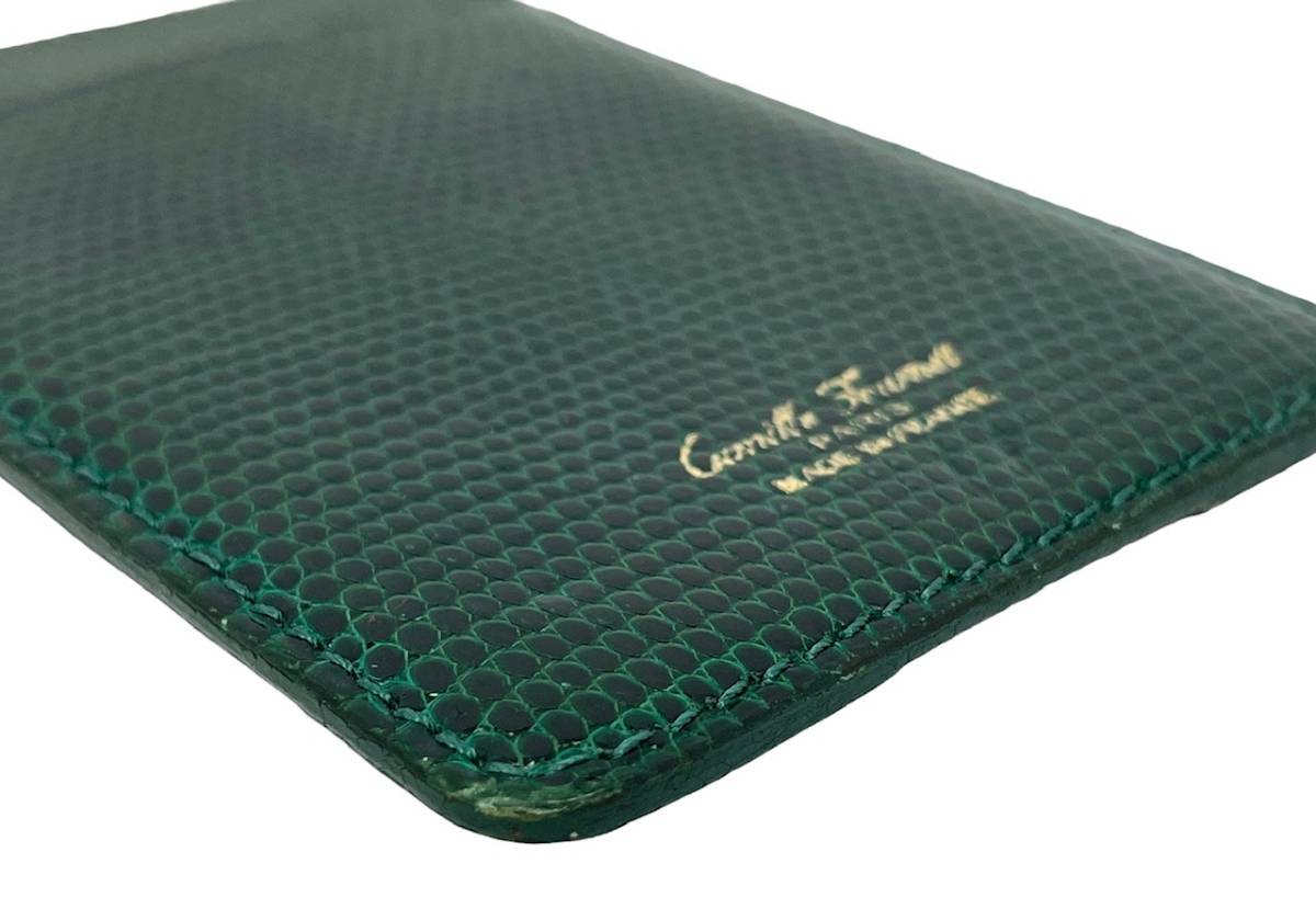 楽天市場】カミーユフォルネ カードケース リザード パスケース 名刺