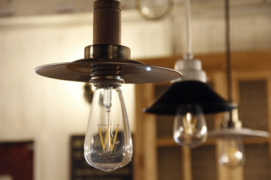 楽天市場】【エジソン型 レトロ型 LED付き】ペンダントライト 天井照明