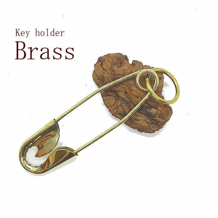 楽天市場】ietm-26 真鍮製 巨大 安全ピン【コーティングなし無垢】安全